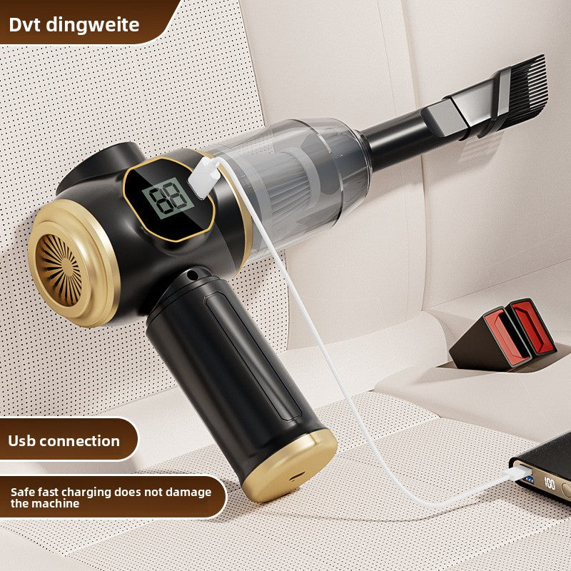 Wireless Handheld Car Vacuum Cleaner with Blowing and Suction Function